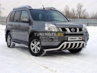 Защита передняя нижняя 60,3/75 мм Nissan X-Trail 2011